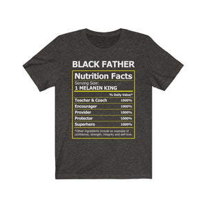 Black Father: Kings' Jersey Short Sleeve Tee