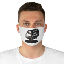 Cargar imagen en el visor de la galería, Black Lives Matter/I Can&#39;t Breathe: Kings&#39; or Queens&#39; Fabric Face Mask
