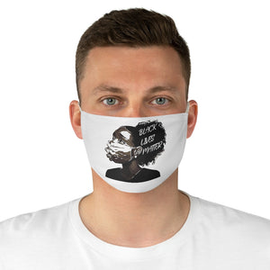 Black Lives Matter/I Can't Breathe: Kings' or Queens' Fabric Face Mask