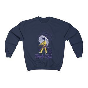 Purple Rain: Unisex Heavy Blend™ Crewneck Sweatshirt