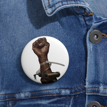 Load image into Gallery viewer, Chained Power Fist: Custom Buttons