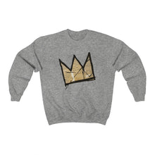 Cargar imagen en el visor de la galería, Paper Crown: Unisex Heavy Blend™ Crewneck Sweatshirt