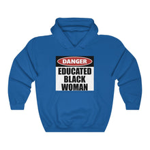 Load image into Gallery viewer, Educated Black Woman: Unisex Heavy Blend™ Hooded Sweatshirt