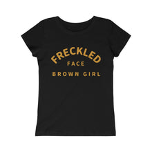 Load image into Gallery viewer, Freckled Face Brown Girl: Princess Tee