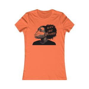 BLM (Mouth Covered): Queens' Favorite Tee