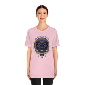 Panther (Wakanda Forever): Unisex Jersey Short Sleeve Tee