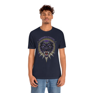 Panther (Wakanda Forever): Unisex Jersey Short Sleeve Tee