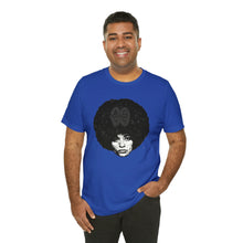 Cargar imagen en el visor de la galería, Angela Davis/UCC Logo: Unisex Jersey Short Sleeve Tee