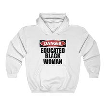 Load image into Gallery viewer, Educated Black Woman: Unisex Heavy Blend™ Hooded Sweatshirt