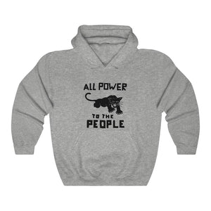 All Power To The People: Unisex Heavy Blend™ Hooded Sweatshirt