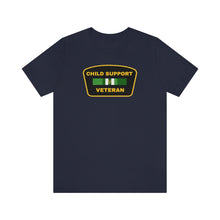 Cargar imagen en el visor de la galería, Child Support Veteran: Unisex Jersey Short Sleeve Tee