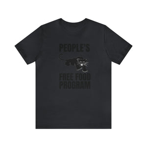 People's Free Food Program: Unisex Jersey Short Sleeve Tee