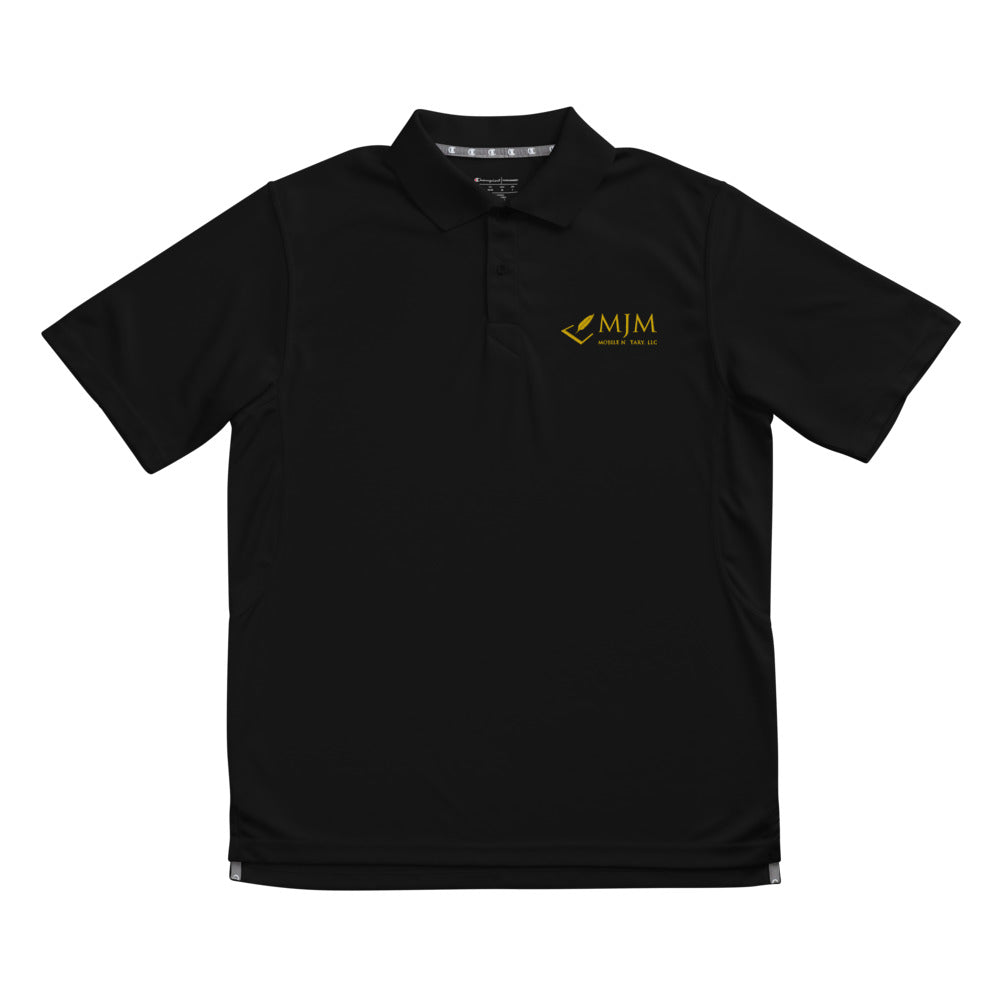 MJM Mobile Notary: Men's Champion performance polo