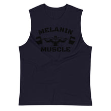 Load image into Gallery viewer, Melanin Muscle (Squat): Kings&#39; Muscle Shirt