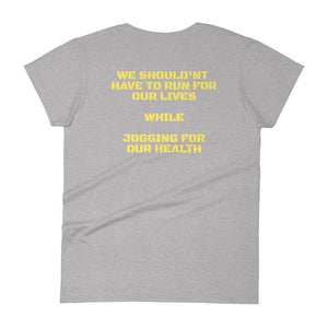 Jogging For Our Health: Queens' Short Sleeve T-shirt